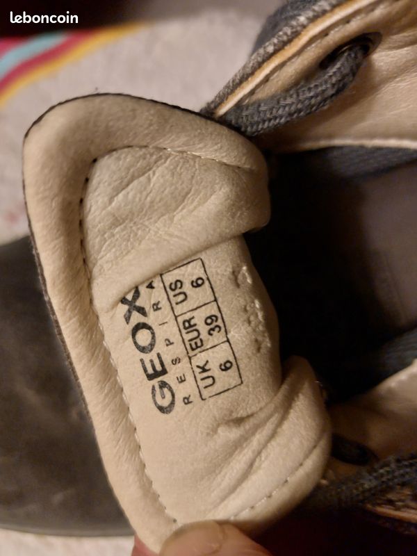 Chaussures Geox en Argenté : dès 33,00