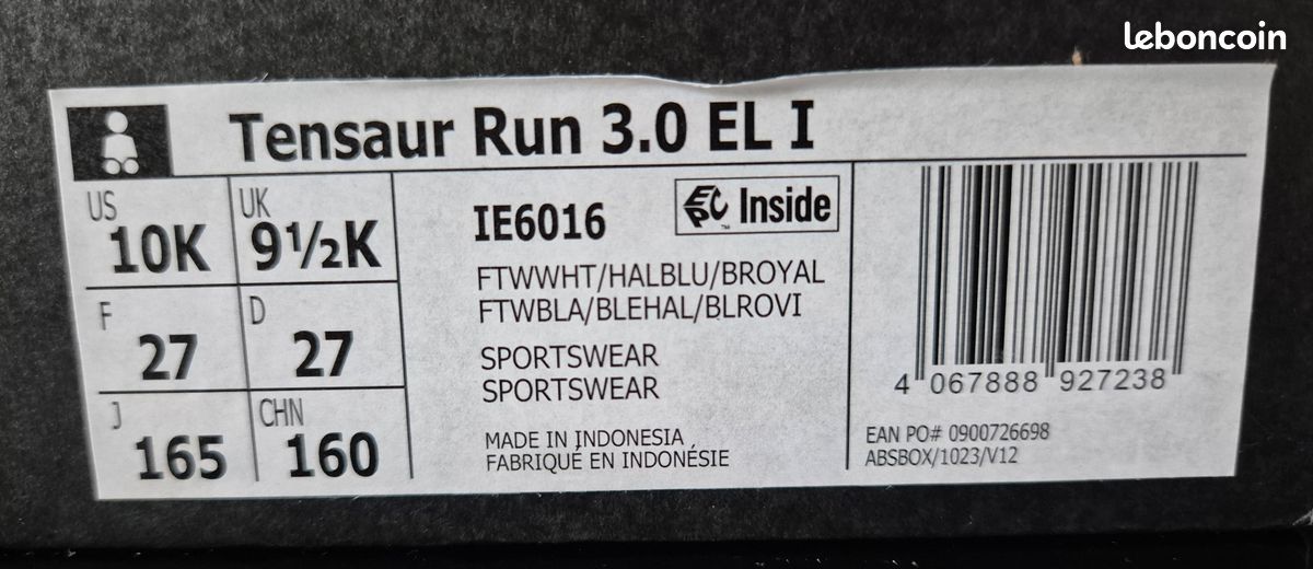 Chaussures neuves ADIDAS T27 (image 5)