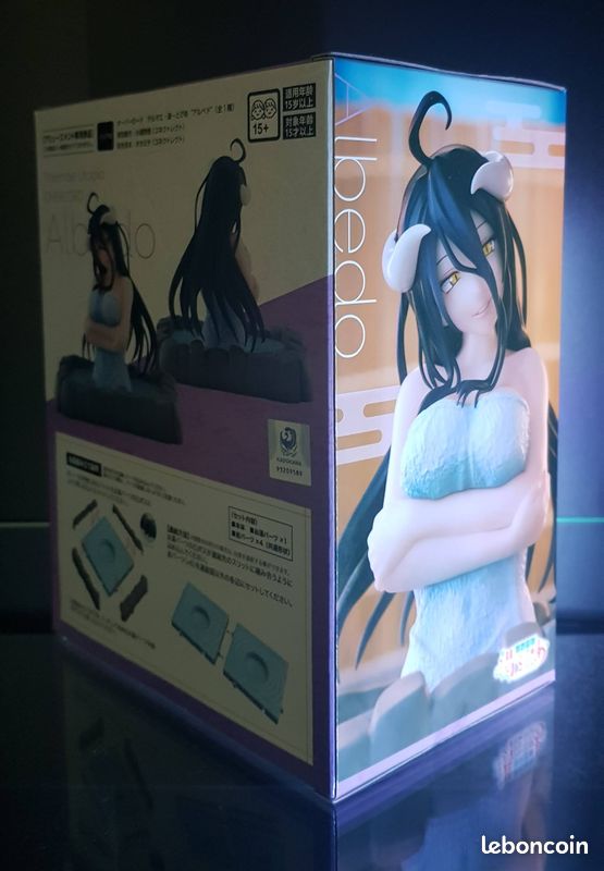 Figurine Overlord Albedo Thermae Utopia - SEGA, PVC, Neuve Sous Blister 2024