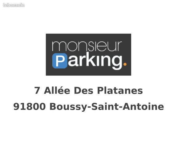 Parking/box Boussy-Saint-Antoine