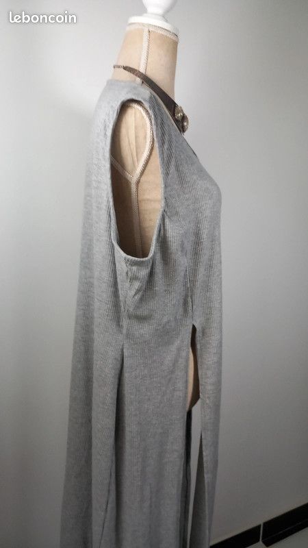 Tunique Longue Lilas Neuve Taille 52 - Sans Marque, Coupe Regular, Parfaite Pour Un Look Décontracté