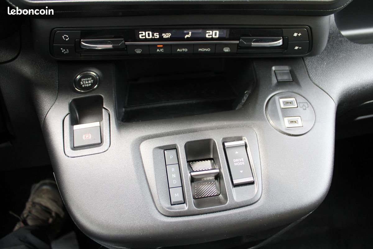 Citroen BERLINGO 5 AFFAIRE XL HDI 130 CV "3 PLACES" GPS CAMÉRA FULL LED I-COKPIT BOITE AUTO EAT-8 (image 12)