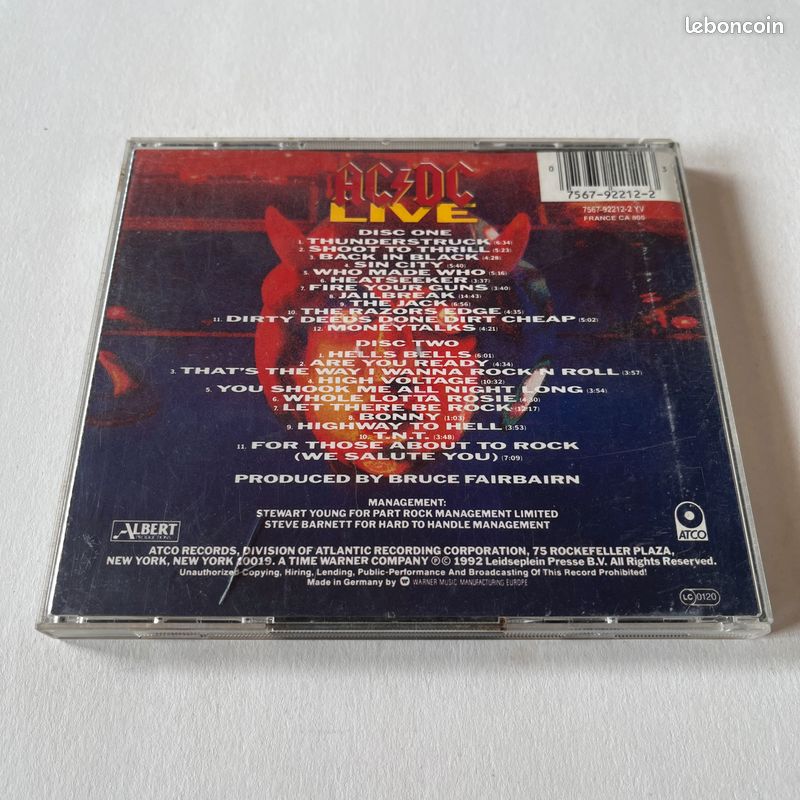 Collector's Edition Ac Dc Special Edition AC/DC ‎– Live (2 X