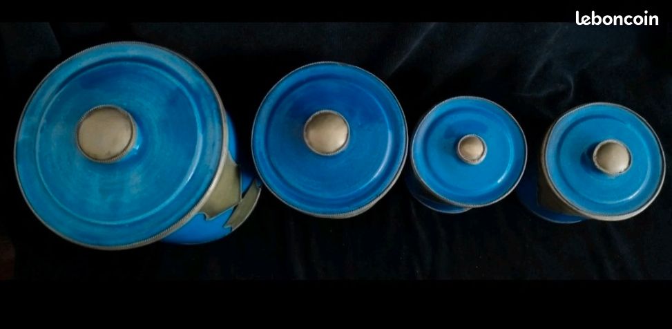 Magnifiques pots en terre cuite et métal (image 2)