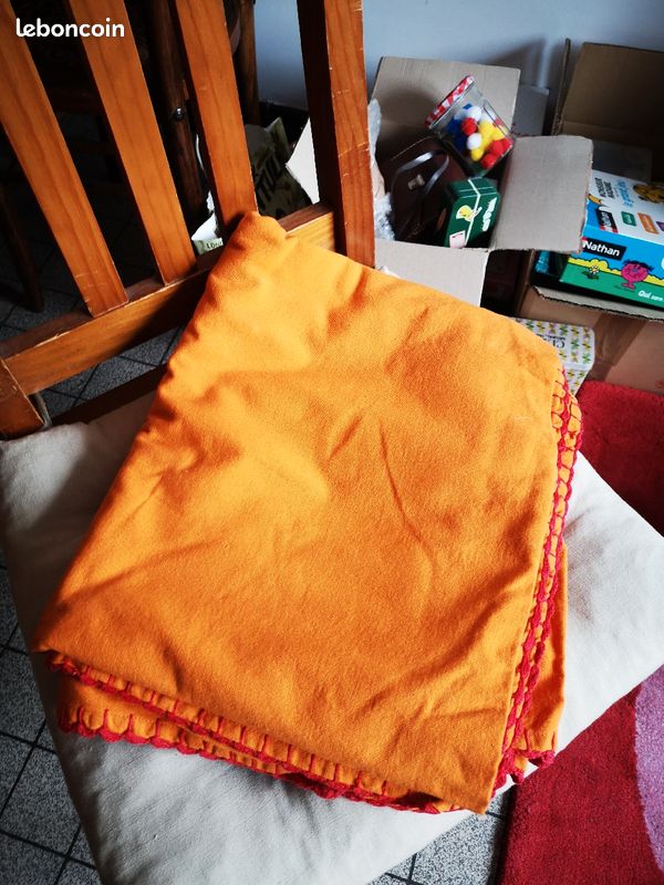 Nappe orange Festonnée AM PM (image 1)