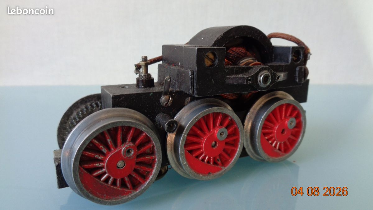 Locomotive Vapeur JEP Echelle 0 – 131 Métal Moulé – Pièce De Collection Rare