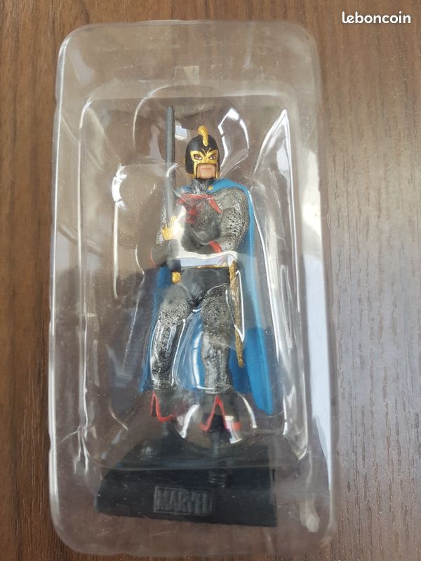 Figurine En Plomb Marvel Black Knight Eaglemoss | Collection Super Héros | Neuf Scellé | Comics