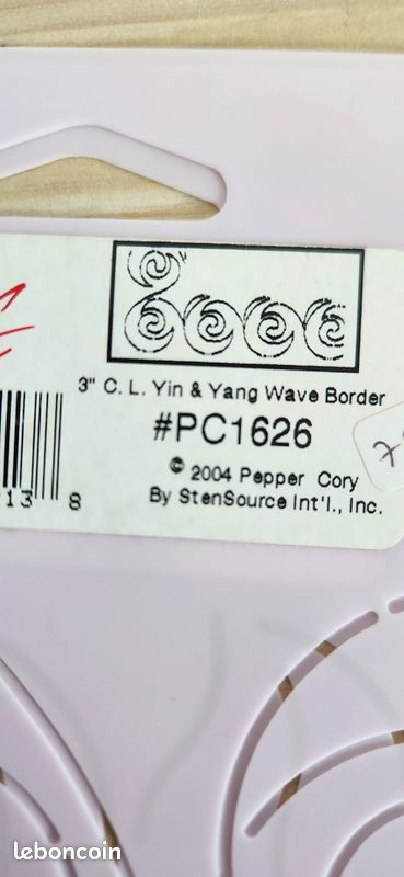Lot 4 stencils encils (image 10)