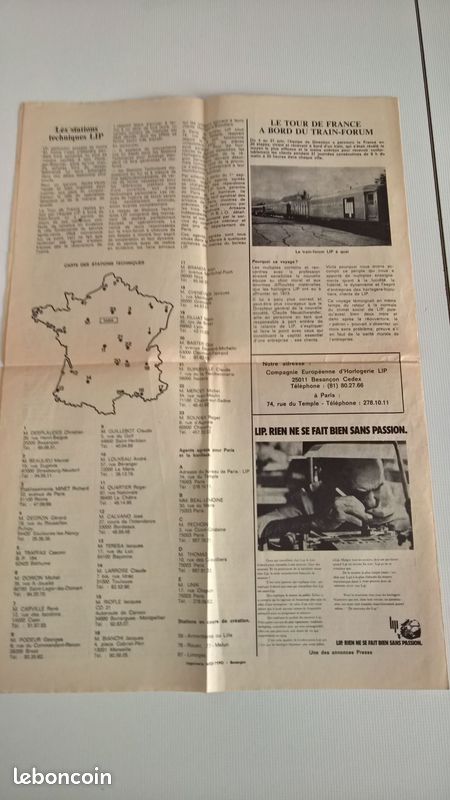 Journal LIP Information n° 3 - sept 1974 (image 1)