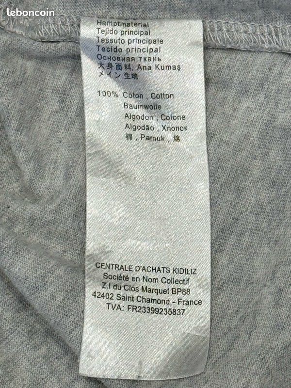 Robe grise bébé fille de marque Kenzo Kids, taille 3 ans/98 (image 8)