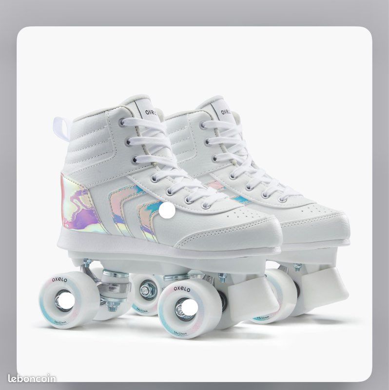 Quad 100 Patin A Roulette Roues Fille à Roue Patins U00e0