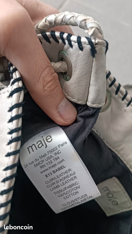 Sac bourse Maje Accessoires Bagagerie