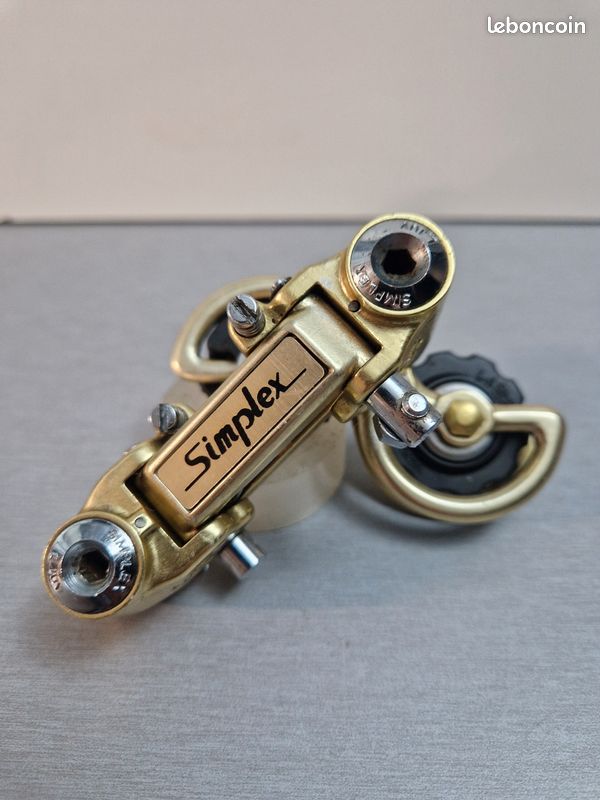 Dérailleur arrière SIMPLEX SUPER LJ SLJ PX10 Mercier Gitane F3 Dérailleur arrière SIMPLEX SUPER LJ SLJ PX10 Mercier Gitane F3