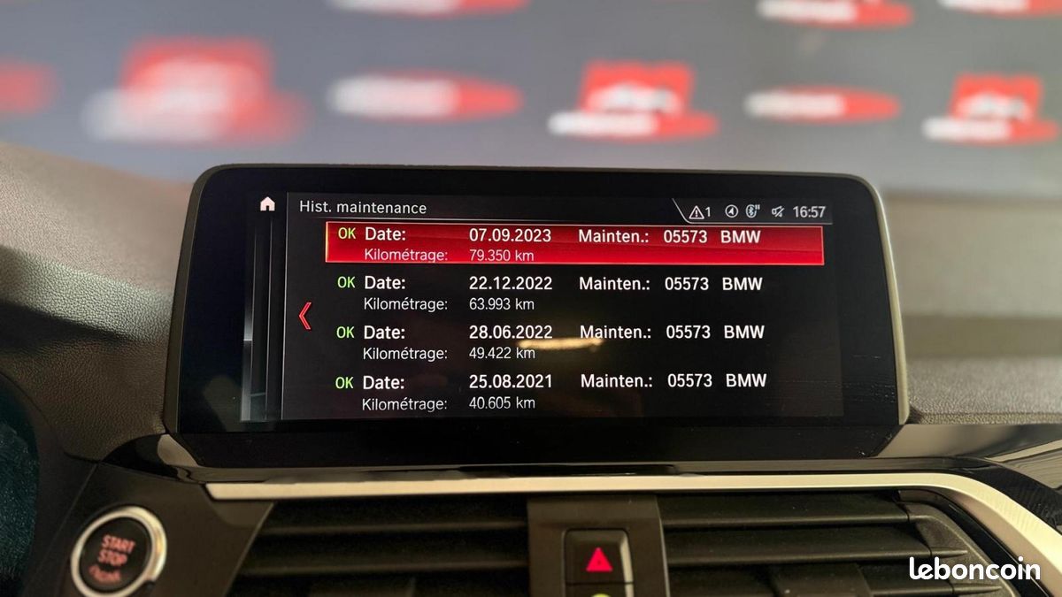 Bmw x3 18d xline 150 cv sdrive bva steptronic - garantie 6 mois (image 14)