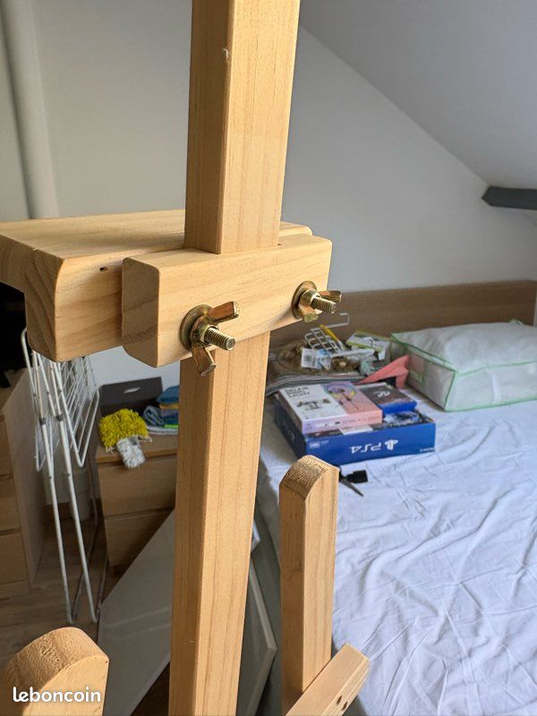 Chevalet d’atelier 3 pieds + toiles incluses (image 3)