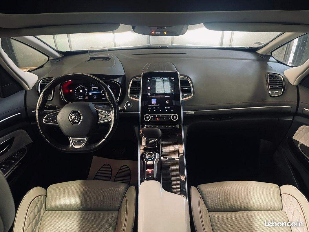 RENAULT Espace V DCI 190 EDC INITIAL PARIS 4 CONTROL EDC 7 PLACES CARPLAY / CUIR CHAUFFANT MASSANT (image 8)