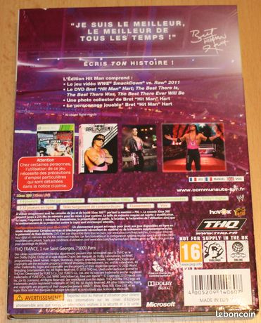 Jeu PSP WWE Smackdown Vs Raw 2010 - Avec Notice - Occasion En Bon état