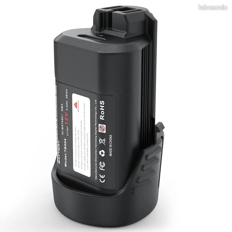 Batterie (3 Pcs.) Remplace Bosch 2 607 335 261, 2 60 7335 249 Outil électrique - 3300 MAh, 12 V, NiMH | 888301407