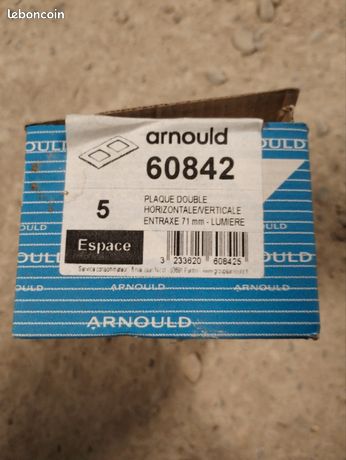 Façade Double Arnould Grise - Série 2001 REFLET - Pour 61402/61412/61414