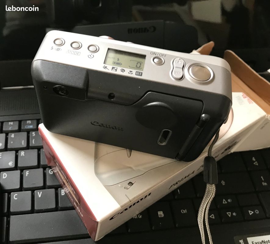 Appareil Photo Canon AF35M Argentique Autofocus – Années 80, Flash Intégré