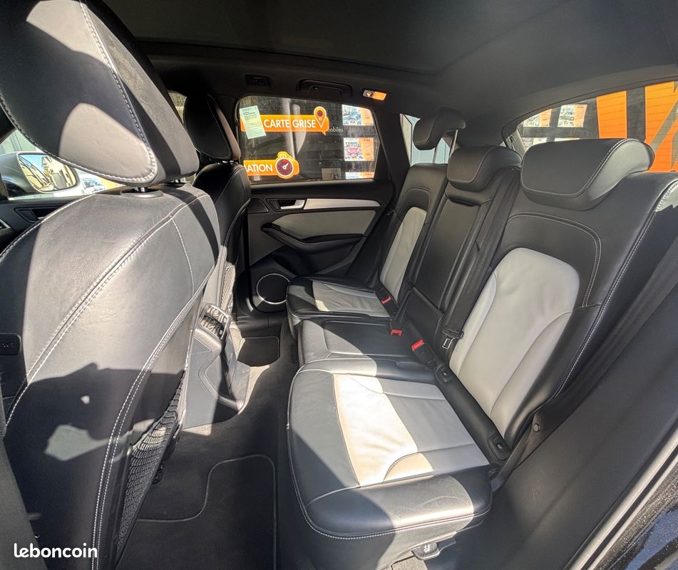 Audi sq5 sq5 3.0 v6 bitdi 326 quattro- sieges cuir bi ton+audio bang & olufsen (image 12)