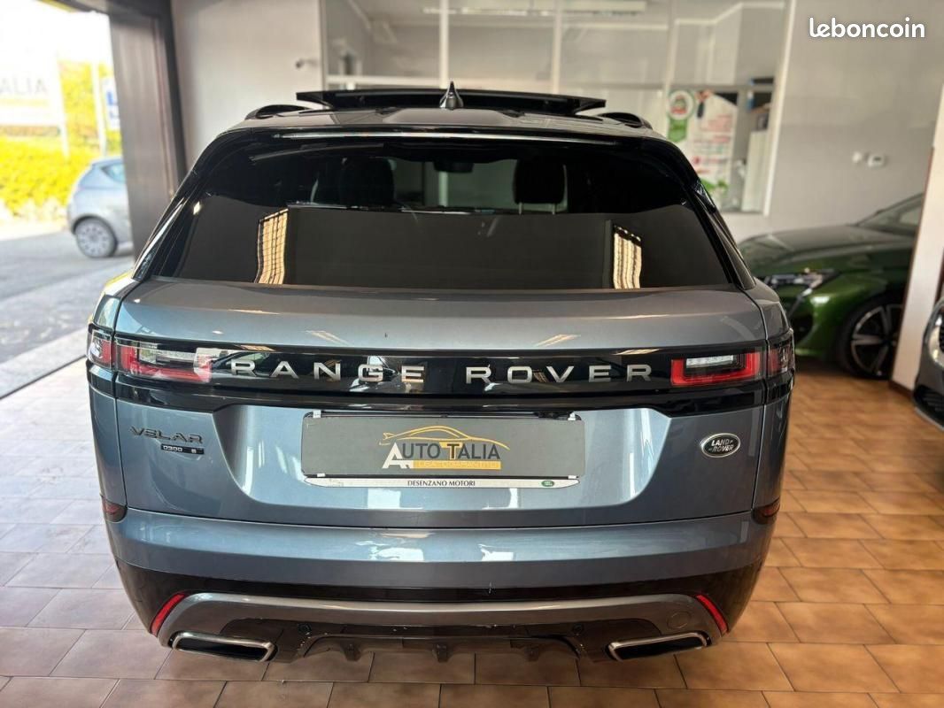 Land Rover Range Rover Velar 3.0 V6 SD6 R-DYNAMI 300 CH BVA - PACK SPORT TOIT OUVRANT PANORAMIQUE (image 6)