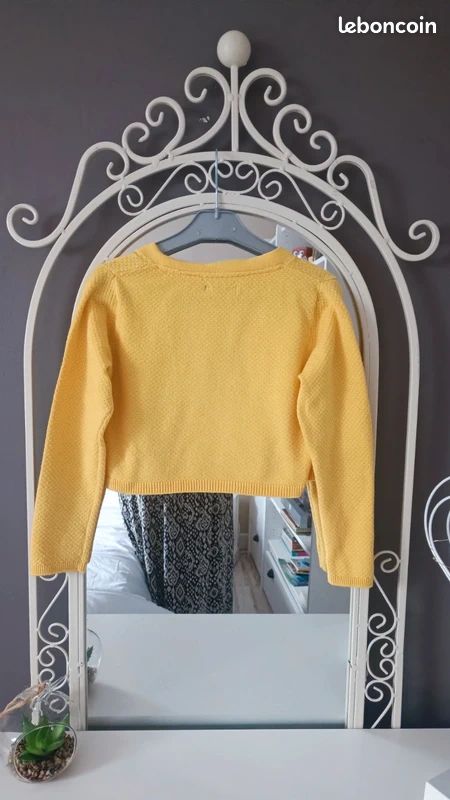 Pull cache coeur Taille 5 ans Marque Okaïdi (image 4)