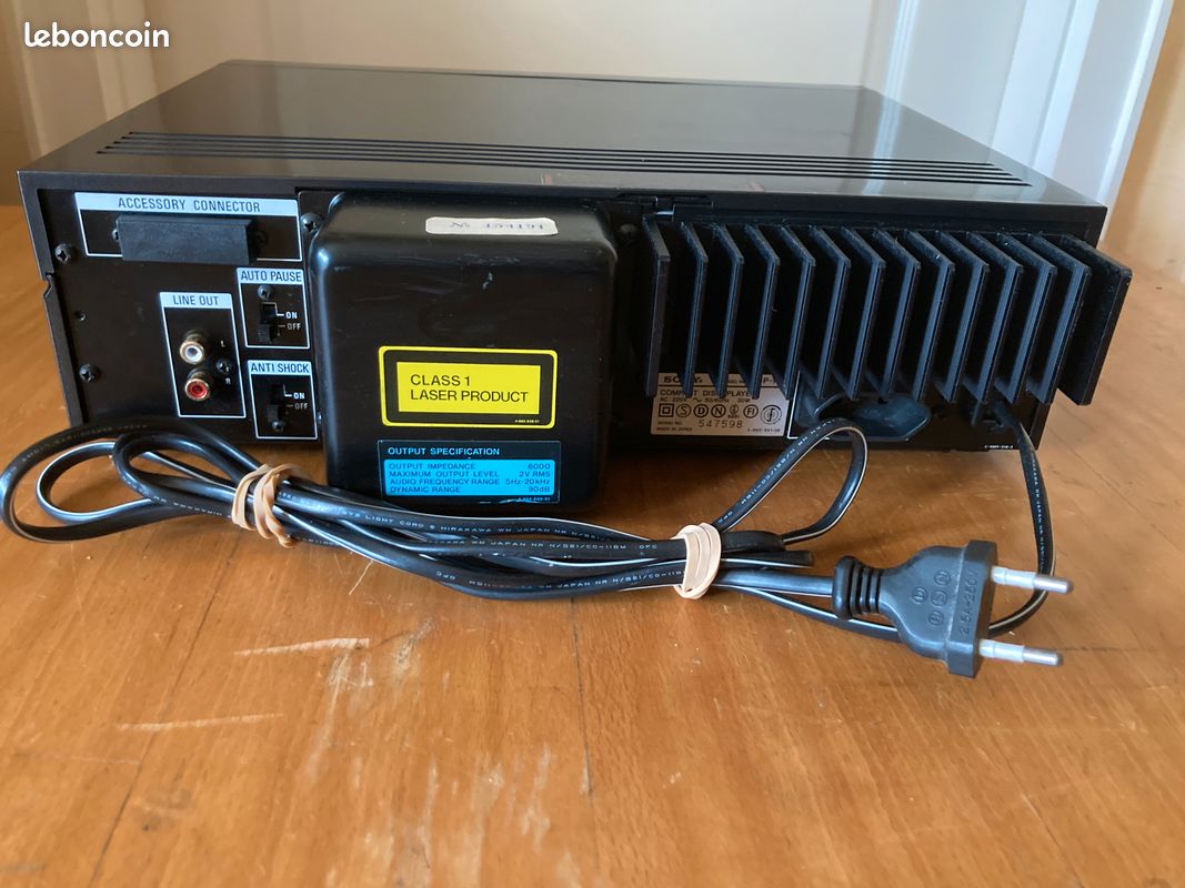 SONY CDP 101 télécommande d'origine Premier CD Player SONY