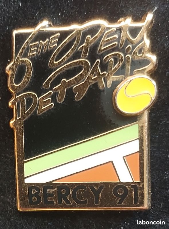 Lot pin's collection Tennis Open de France Arthus Bertrand vintage (image 7)