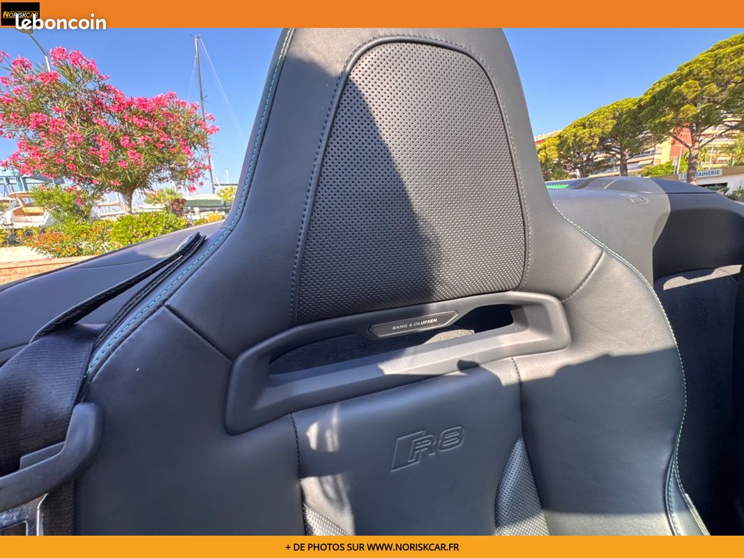 AUDI R8 SPYDER V10 Plus 5.2 FSI 610 S tronic 7 Quattro - Bang Olufsen - Ceramiques - Vert Java - Carbone - Audi ex (image 29)