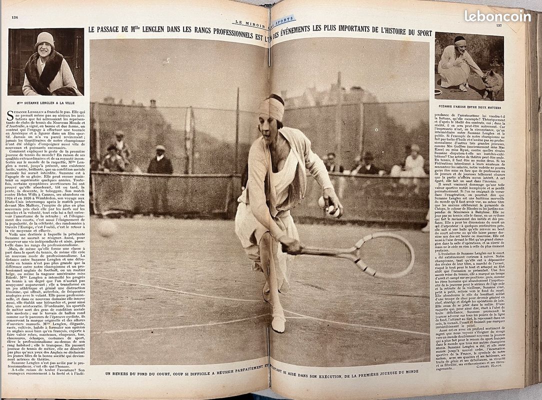 Le Miroir Des Sports N°102 – 1922 – Boxe, Athlétisme, Cyclisme, Tennis (édition Originale)