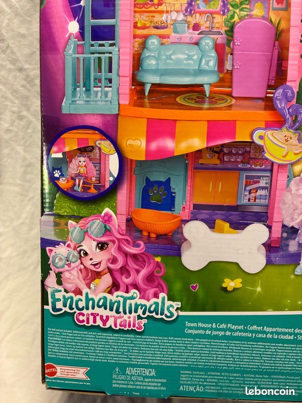 Coffret appartement des Enchantimals City Tails Jeux Jouets