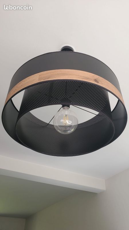 Suspension Backup pvc, noir, Diam.58 cm et 38 cm (image 6)