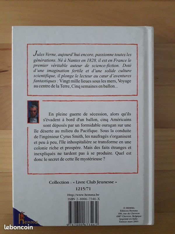 L'île mystérieuse Jules Verne (BV53) (image 2)