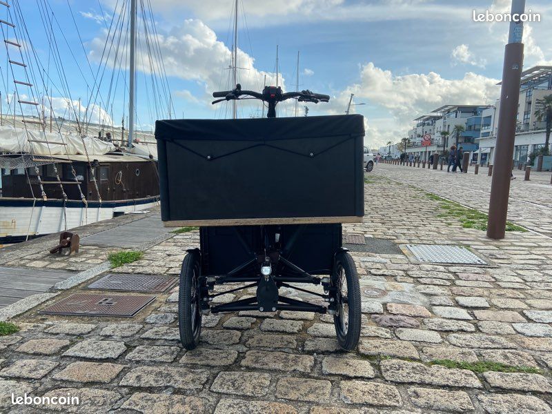 Vélo cargo triporteur pendulaire électrique Chike E-Cargo (image 3)