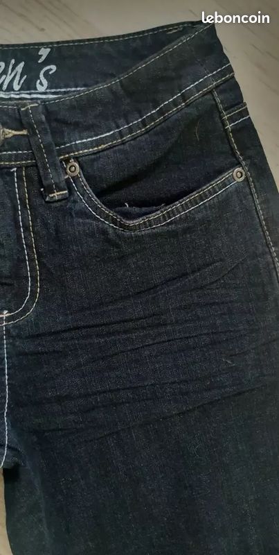 Beau pantalon jeans marque Boysen's taille 36 (image 5)