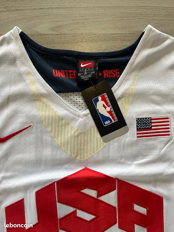 Ado (XS - XL) États-Unis Maillots d'équipe. FR