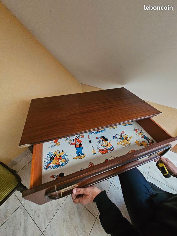 Commode chambre bois massif (image 2)