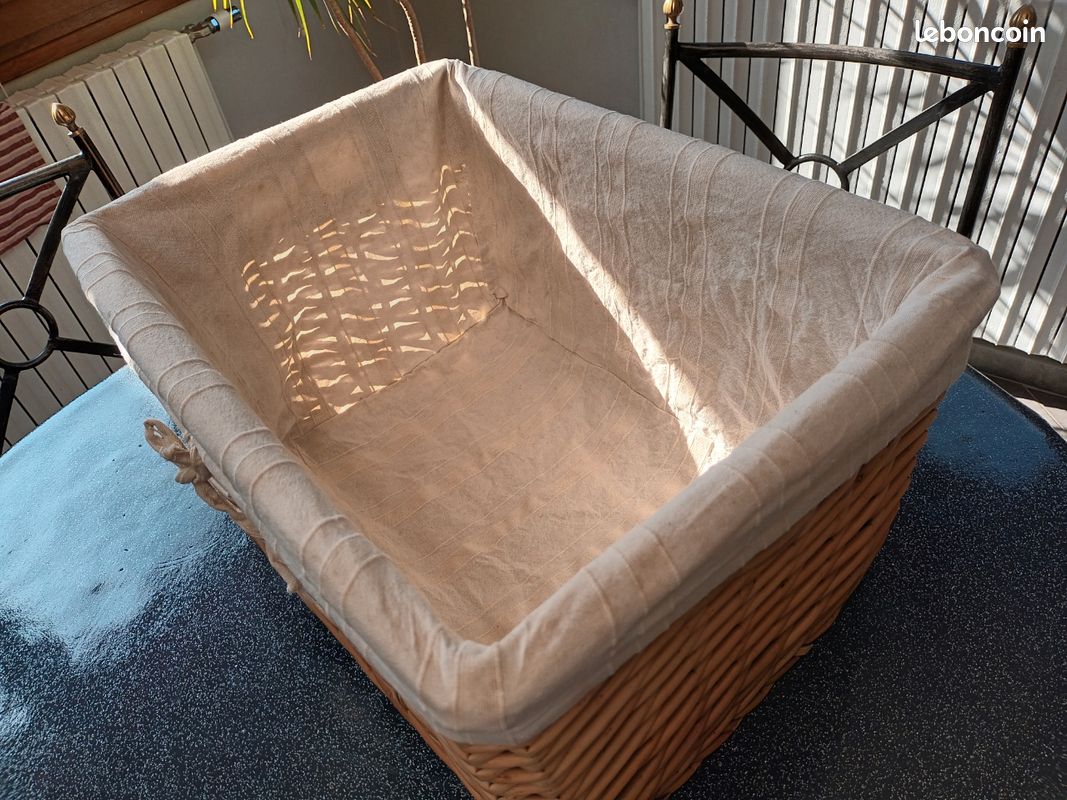Grand panier osier (image 2)