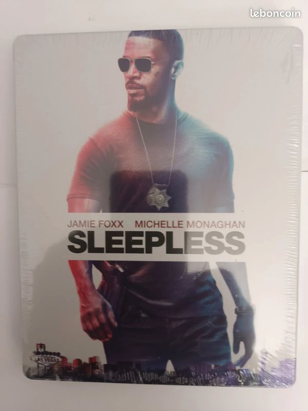 Blu-ray steelbook Sleepless Jamie Foxx. Neuf sous blister (image 1)