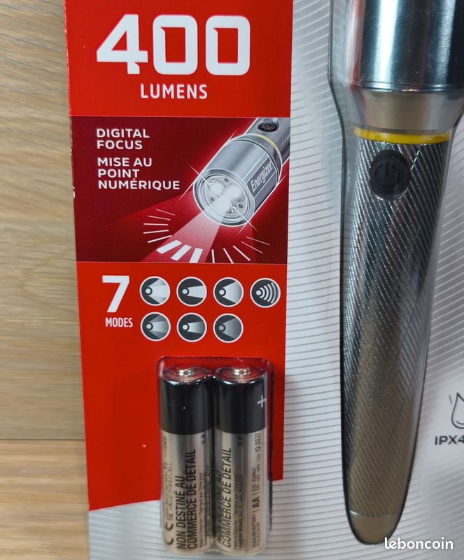 Lampe Torche Dynamo Rechargeable USB - Sans Pile - Énergie Manuelle - Handy Trends