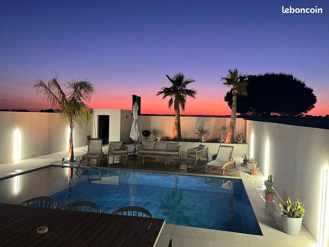Villa contemporaine 2024 à 700 m de la mer • Piscine • Sans vis-à-vis (image 15)