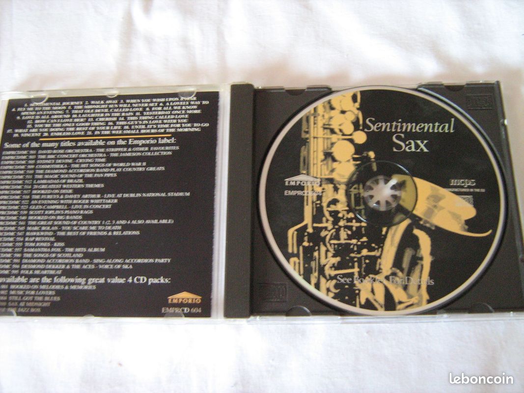 CD Sentimental Sax (image 2)