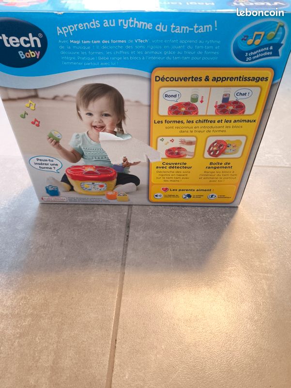 Jouet magi tam tam des formes Fisher price (image 3)