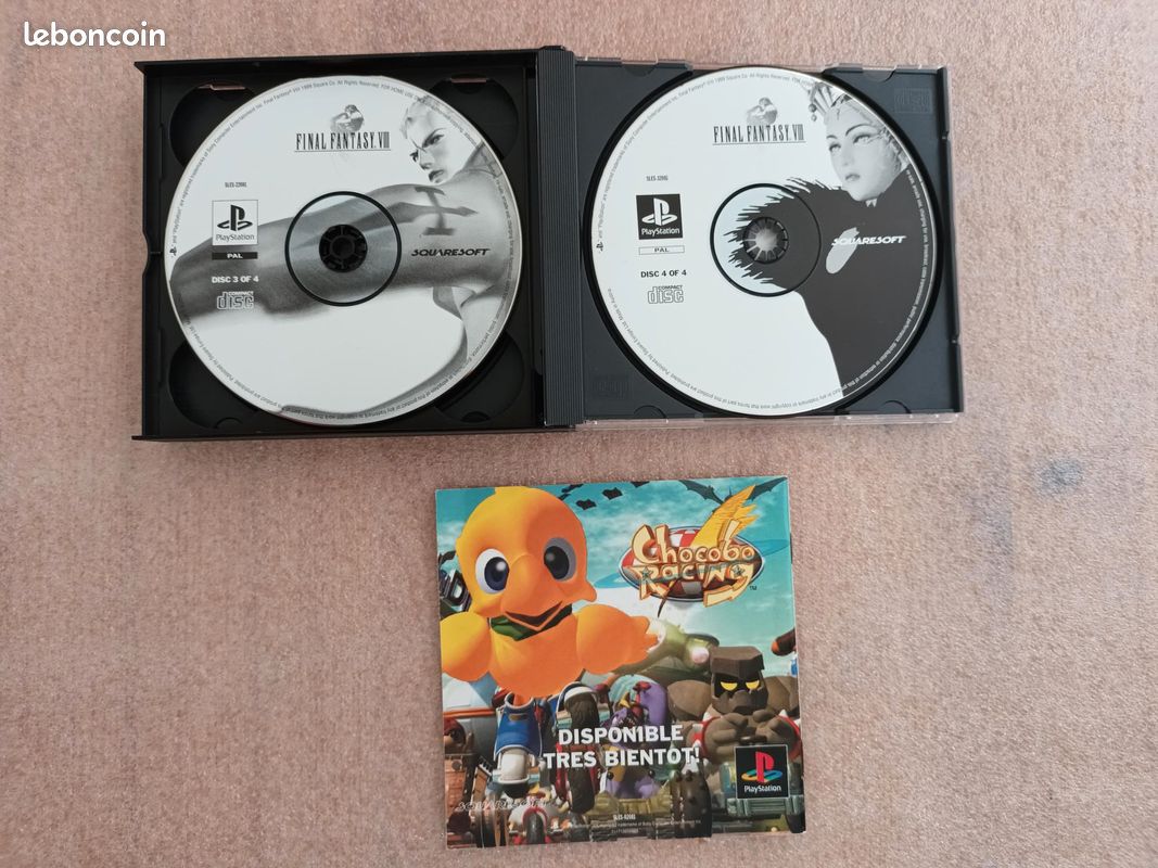 Final Fantasy VIII Sur PS1 – Complet Et En Français – Très Bon état