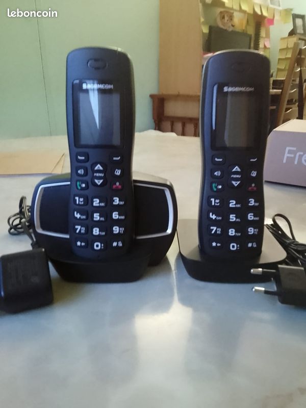 Duo téléphones fixe réseau orange (image 1)