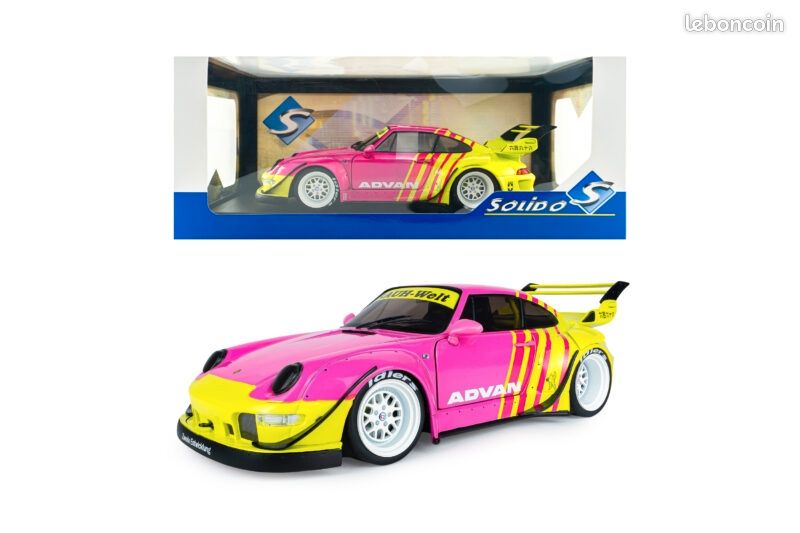 Porsche RWB pink 1/18 Solido (image 1)