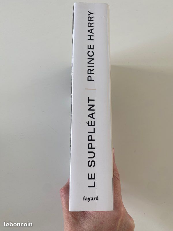 Livre Prince Harry Le suppléant neuf (image 3)