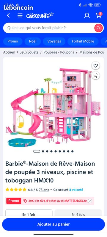 Maison de rêve barbie (image 4)