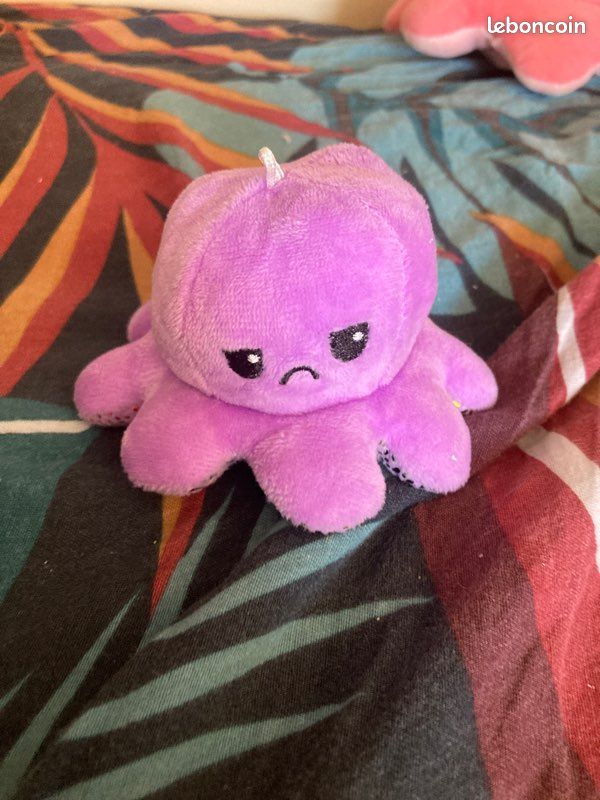 Peluche poulpe qui change de visage (image 4)